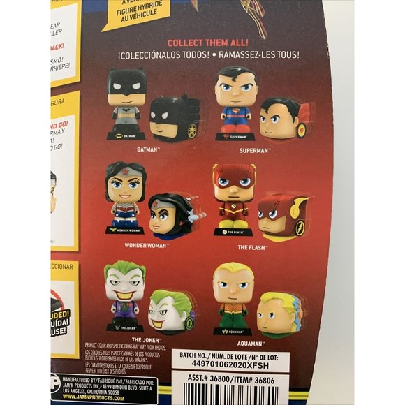 Wonder Woman DC Lock Roll Morph Hybrid to Vehicle Comics Toy Superhero Gift - Picture 8 of 8